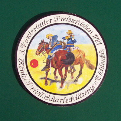 1981 Vorderladerschieen Cavalerie