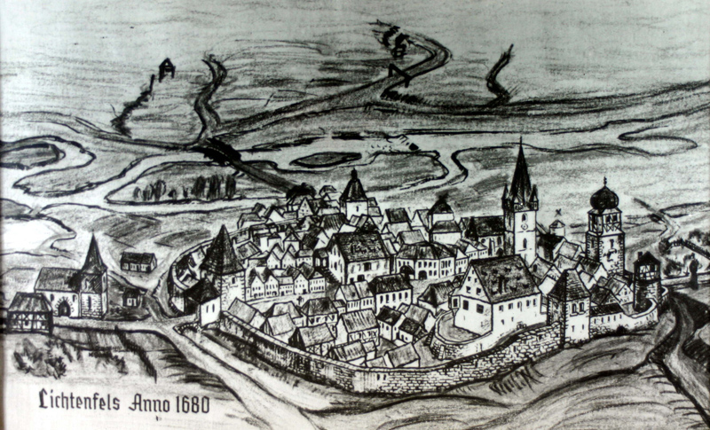 1680 Lichtenfels Zeichnung