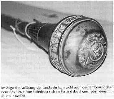 Tambourstock der Landwehr